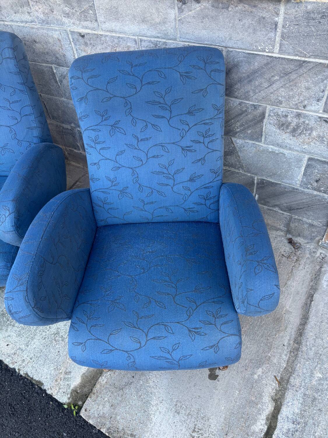 Paire de fauteuils vintage années 50/60