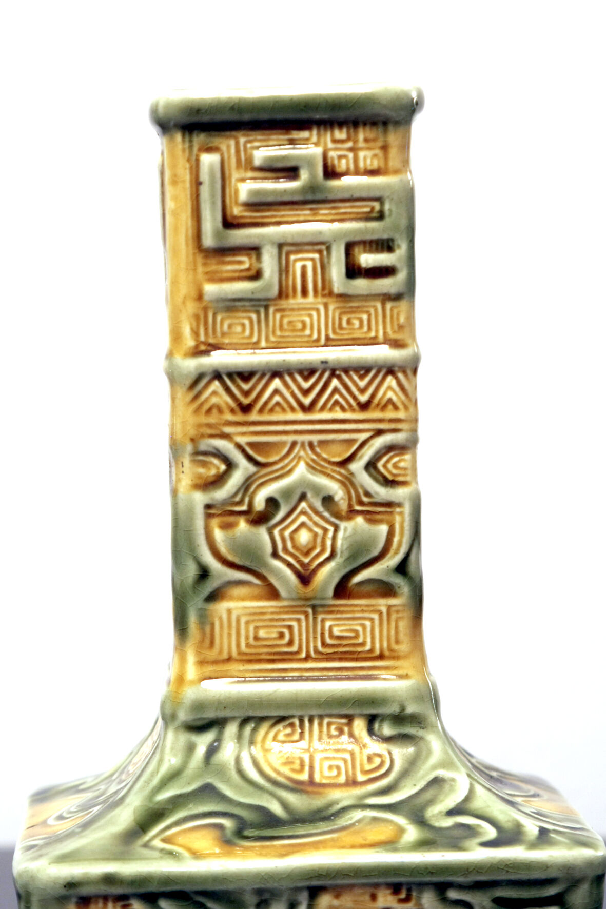 Vase earthenware XlXe hippolyte baker and cie choisy the king