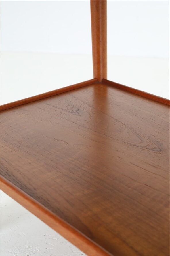 Mogens Hansen teak serving trolley with tray / Mid Century / Danish Modern Design / 1960s