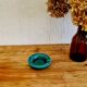 Cendrier turquoise Verceram vintage