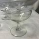 Ensemble de 8 coupes à champagne vintage