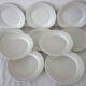 Set of 10 flat plates in Sarreguemines earthenware, early 20th century