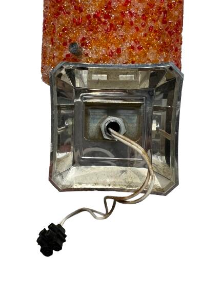 Pair of plastic wall lights