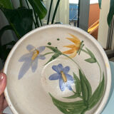 A bowl Pottery with fire from the swamp
