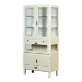 Wooden medical cabinet from the 1930s