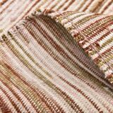 Terracota wool kilim rug 68x181 cm Turkish wool kilims.