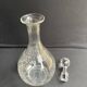 Carafe cristal soufflé et taillé