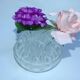 Vase pique fleurs 19 trous en verre