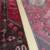 Pierre Vandel Paris 1970s vintage coffee table in brass and glass.