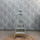Old patinated stepladder (renovated)