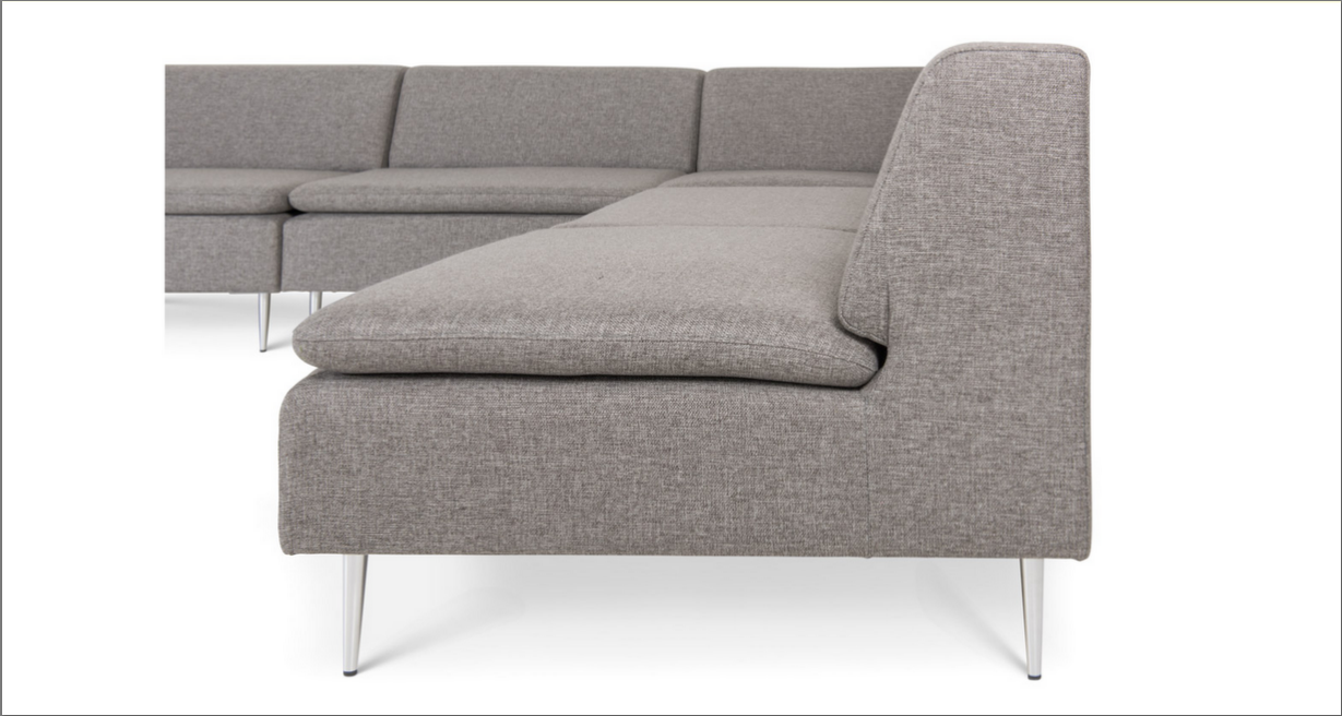 Scandinavian corner sofa