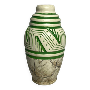 Art déco, vase ovoïde