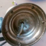 English lamp base, ostrich egg