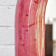 Pink Lacquered Goatskin Mirror by Karl Springer, 1970s