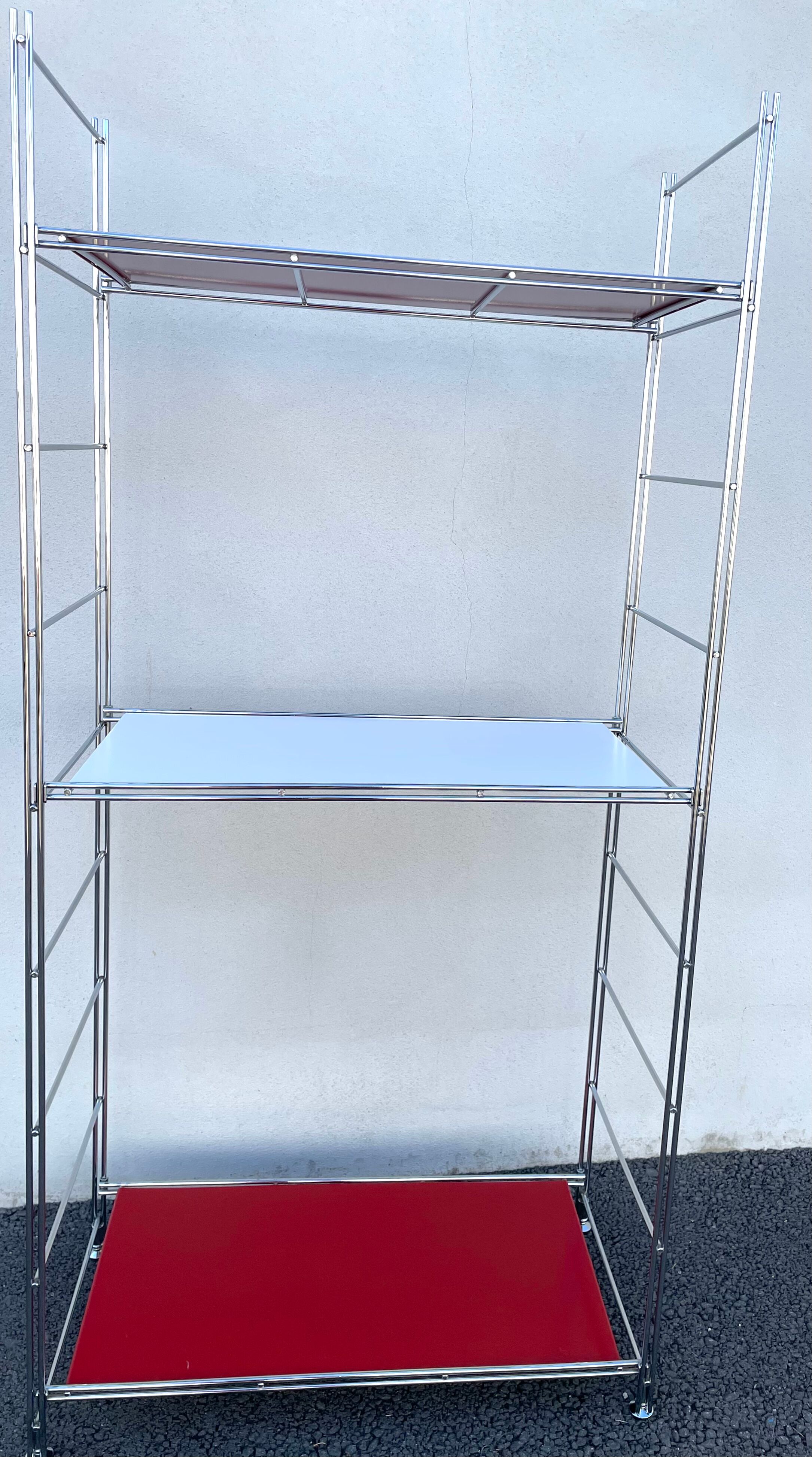 Metal shelf