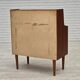 Commode danoise des années 1970 avec un miroir pliant, en bois de teck.