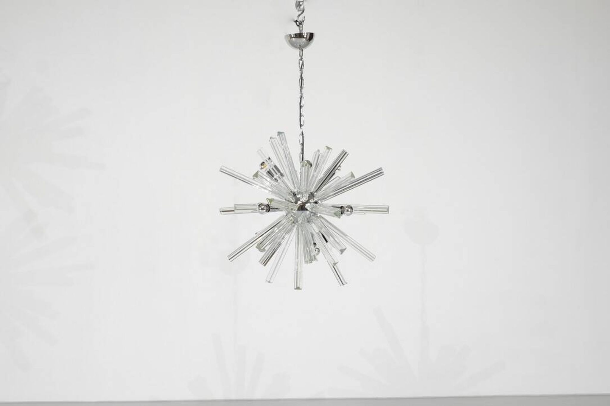 Murano glass Sputnik pendant light, Italy.