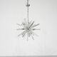 Murano glass Sputnik pendant light, Italy.