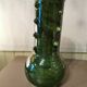 Green ceramic spiked vase Morocco