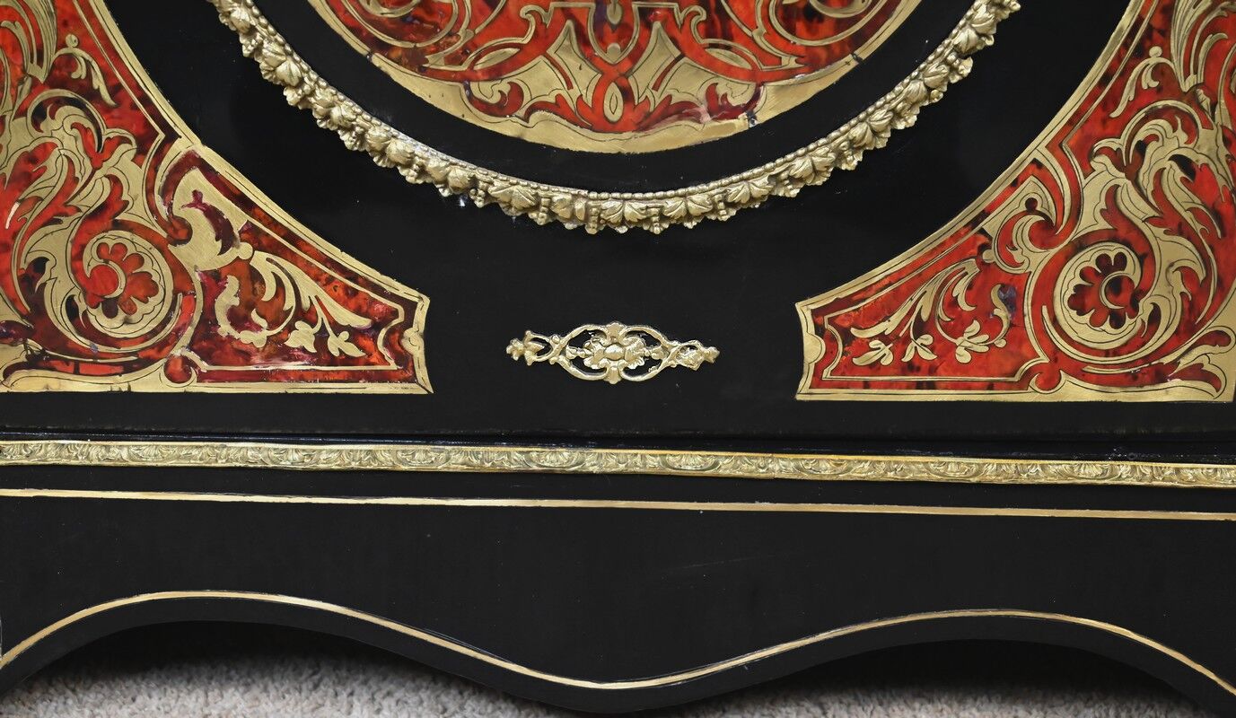 Boulle marquetry side table, Napoleon III period – mid 19th century