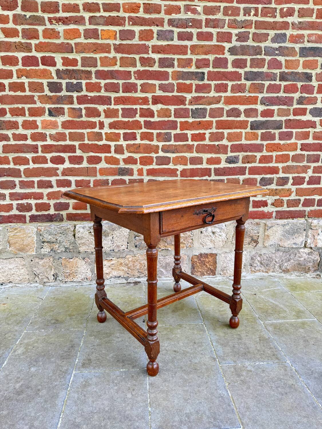 Louis XIII Period Oak Writing Table XVII Eme Century