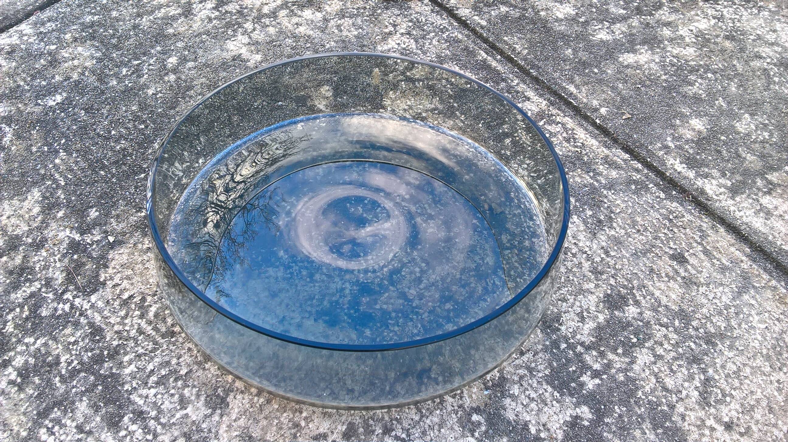 Coupe en verre fumé By Nord Copenhagen