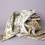 Vintage kantha block print