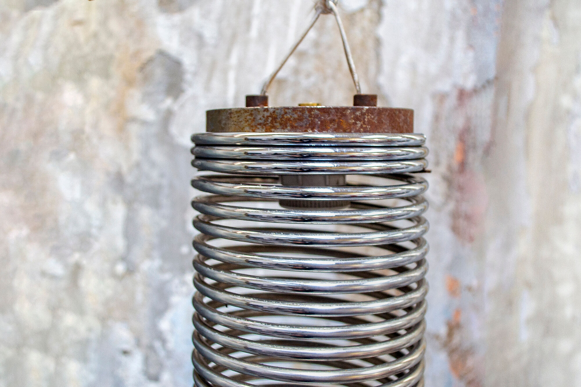 Lamp Model Molla by Angelo Mangiarotti for Candle Italia 1974