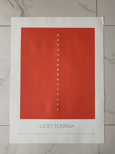 Lithographie Lucio Fantana