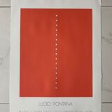 Lithograph Lucio Fantana