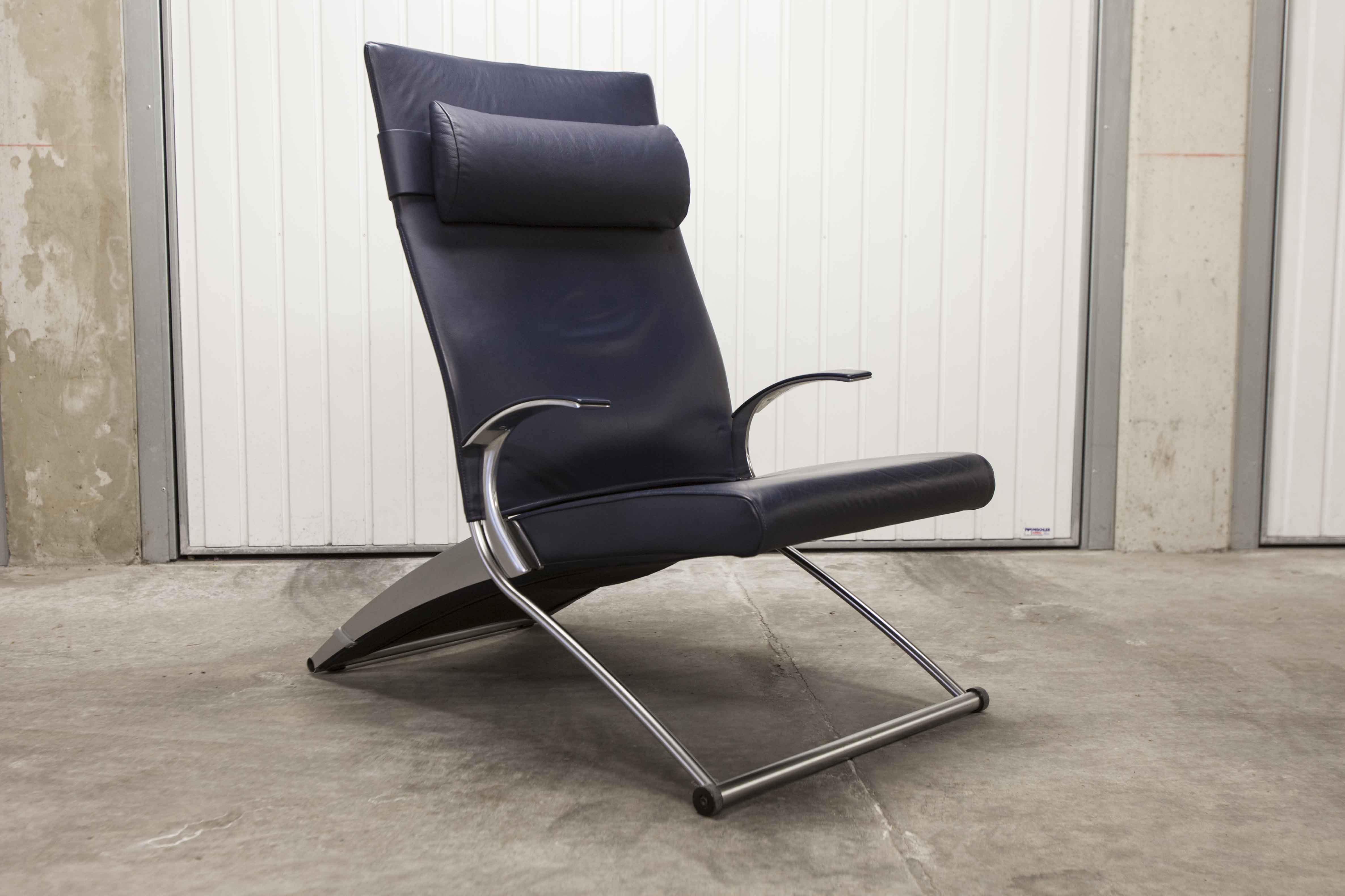 Fauteuil Lounge  "X-chair" par Joachim Nees pour Interprofil