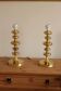 Pair of Swedish Coil Table Lamps