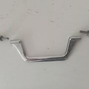 Poignée de meuble vintage chrome années 60