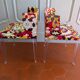 Paire de fauteuils design style Murakami