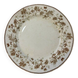 Plat en terre de fer, modèle Mignardise