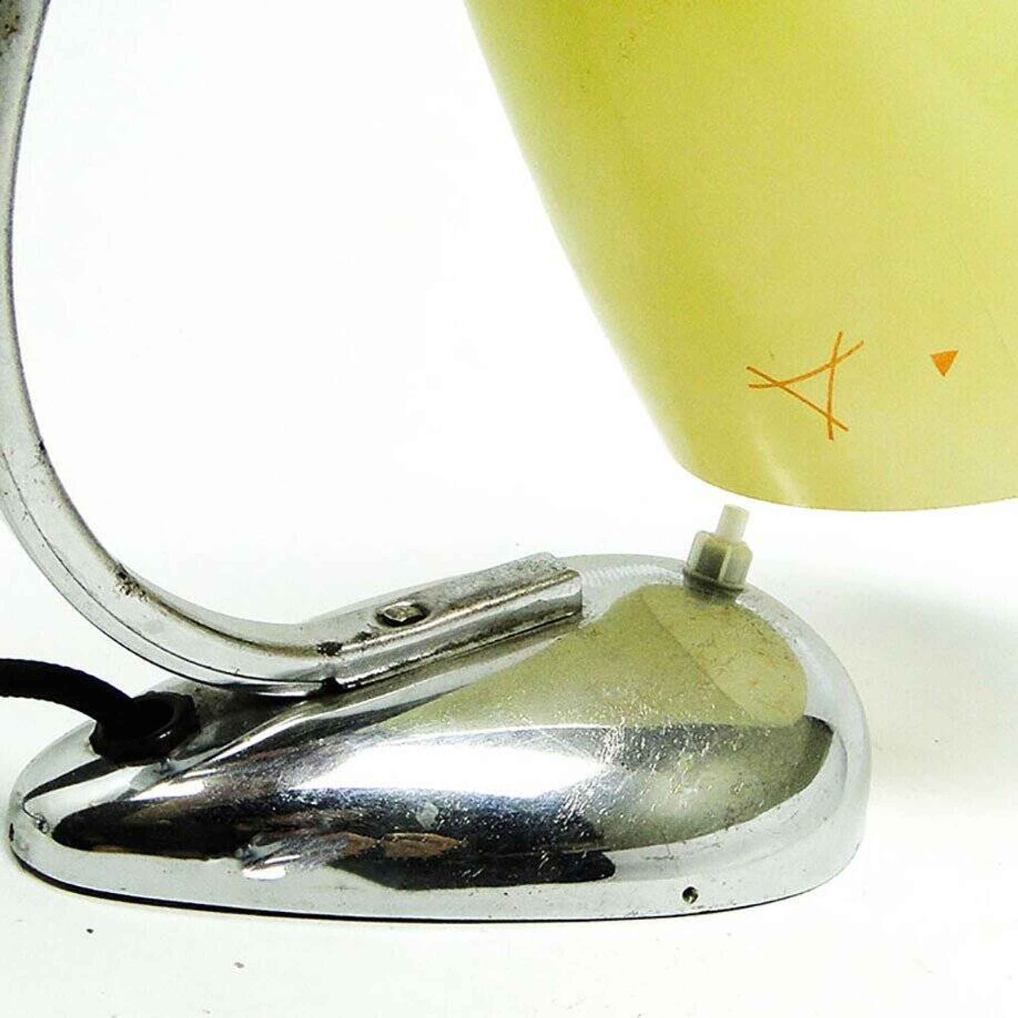 Bedside table lamp by J. Hurka for Napako, former Czechoslovakia, 1960s