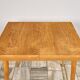 Table à manger extensible en chêne par Jitona, années 1960, Tchécoslovaquie