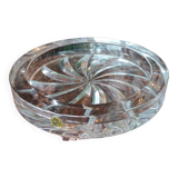 Old RCR crystal dish Italy