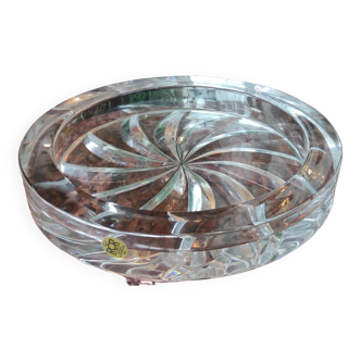 Old RCR crystal dish Italy