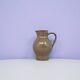vintage brown ceramic jug