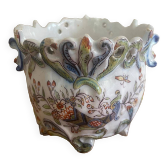 Old small ceramic planter Rouen