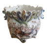 Ancien petit cache pot céramique Rouen