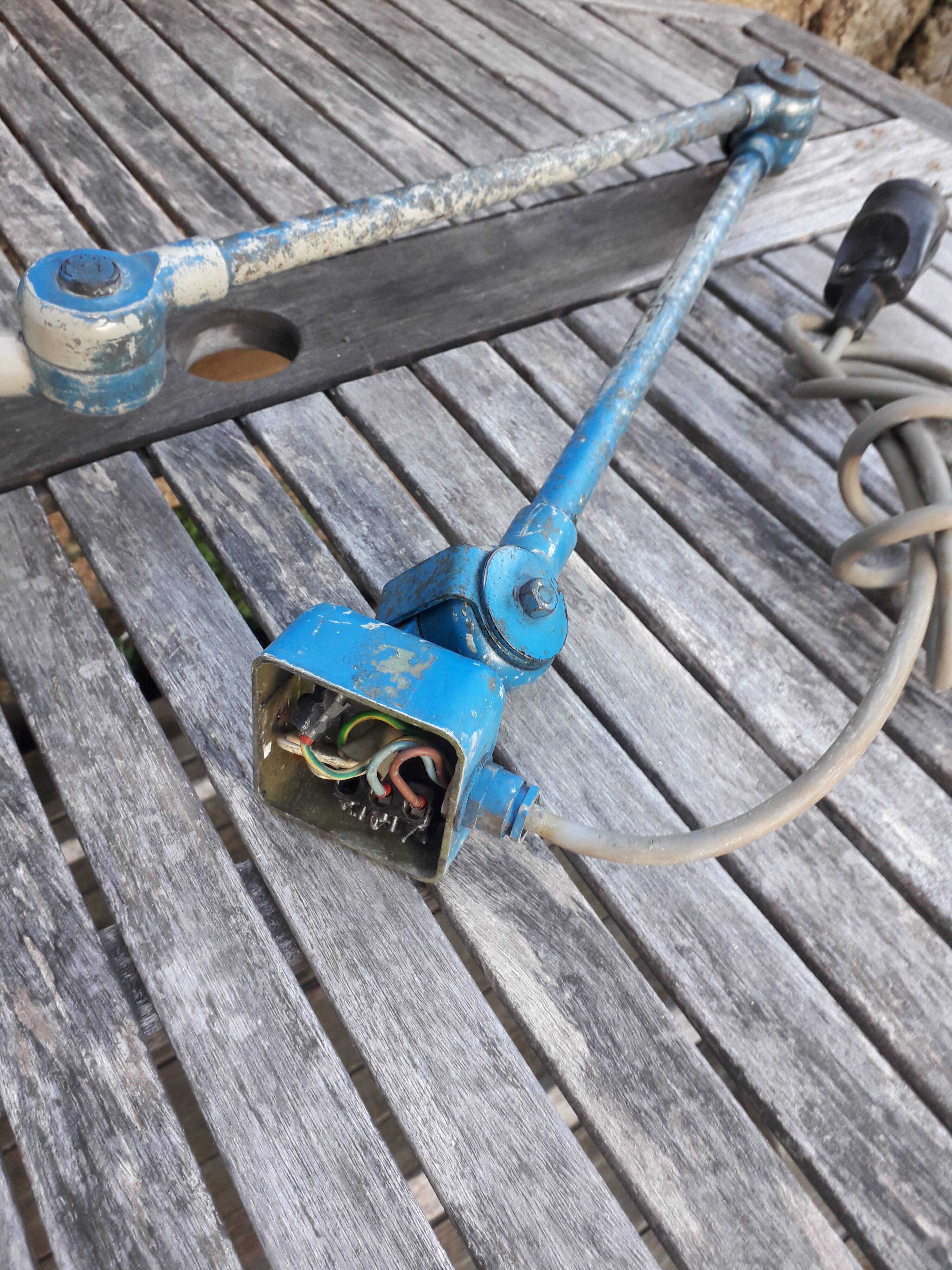 Waldman industrial lamp - 1950s