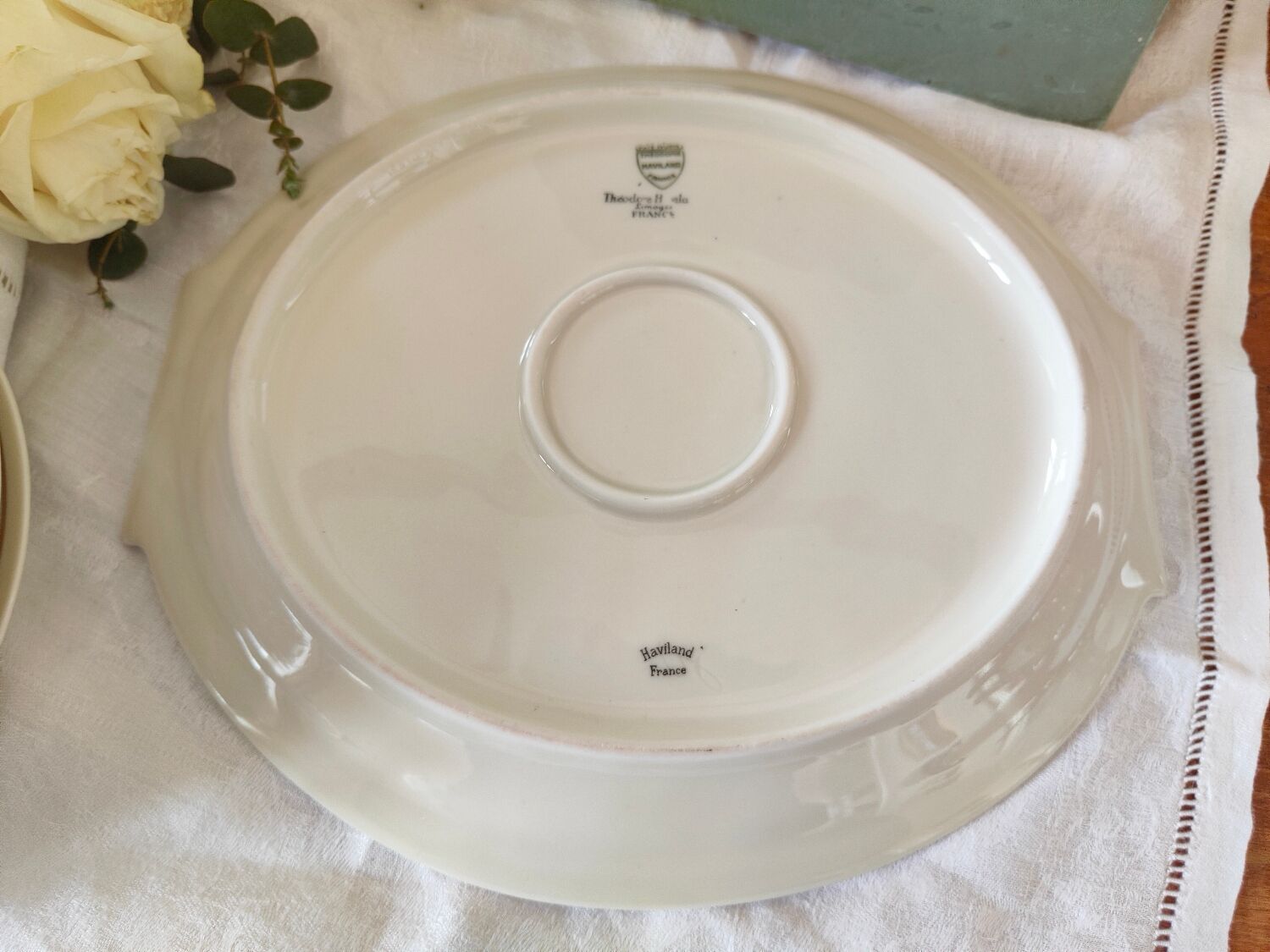 Theodore Haviland porcelain pastry set