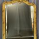 Mirror period XIXth Napoleon III, gilding gold leaf, very good condition