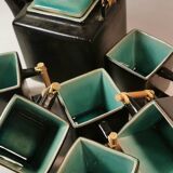 Very beautiful Vietnamese-made tea service, handcrafted