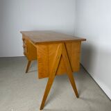 Desk feet compass in oak, 1950