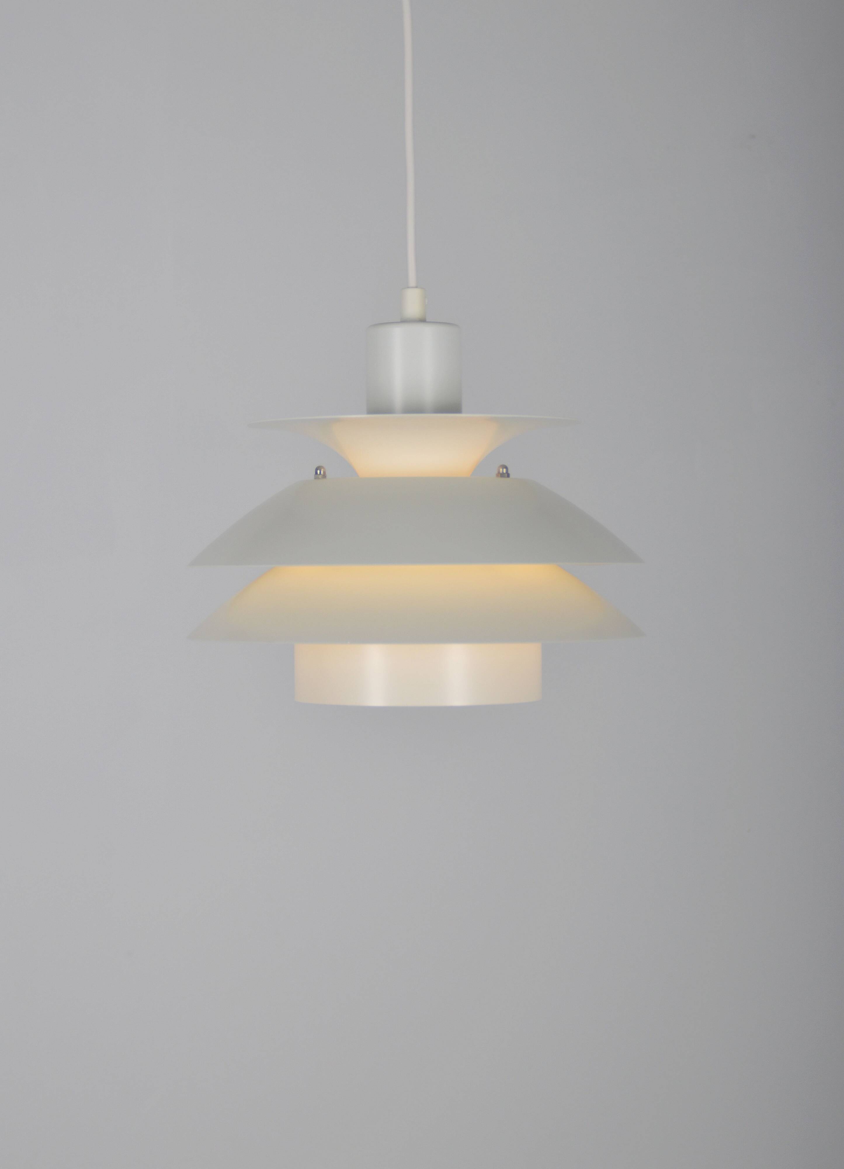Danish hanging lamp from Top Lamper, model 744, 1980s