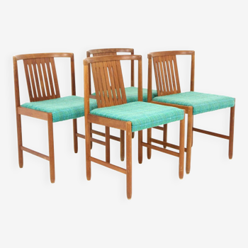 Set de 4 chaises de table en teck, Bertil Fridhagen, Bodafors ,Suède, 1960