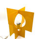 Pair of yellow Space age design table lamps, Italy, 1960s